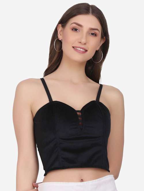 cami neck corset bra - 18247924 -  Standard Image - 0