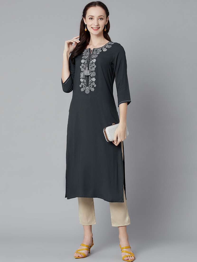 women's straight kurta