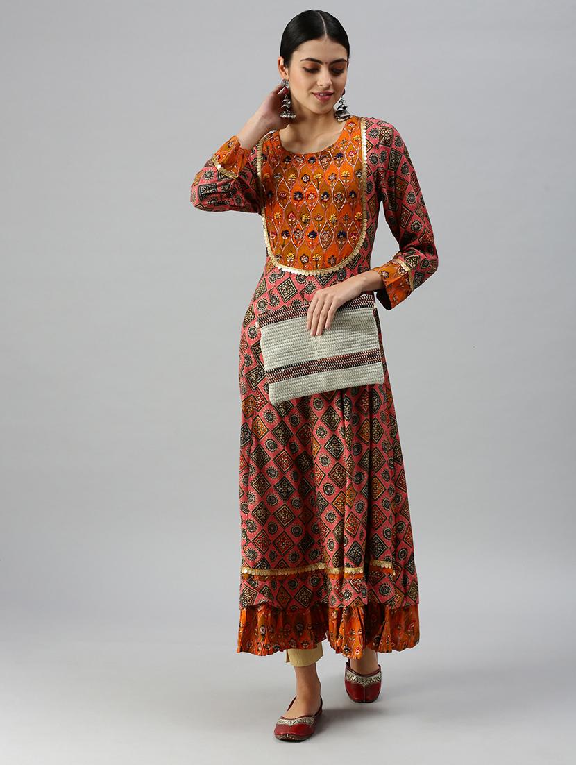 women's flared kurta - 18249173 - Zoom Image - 0