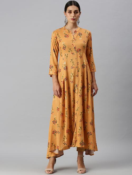 women's asymmetric kurta - 18249194 - Standard Image - 0