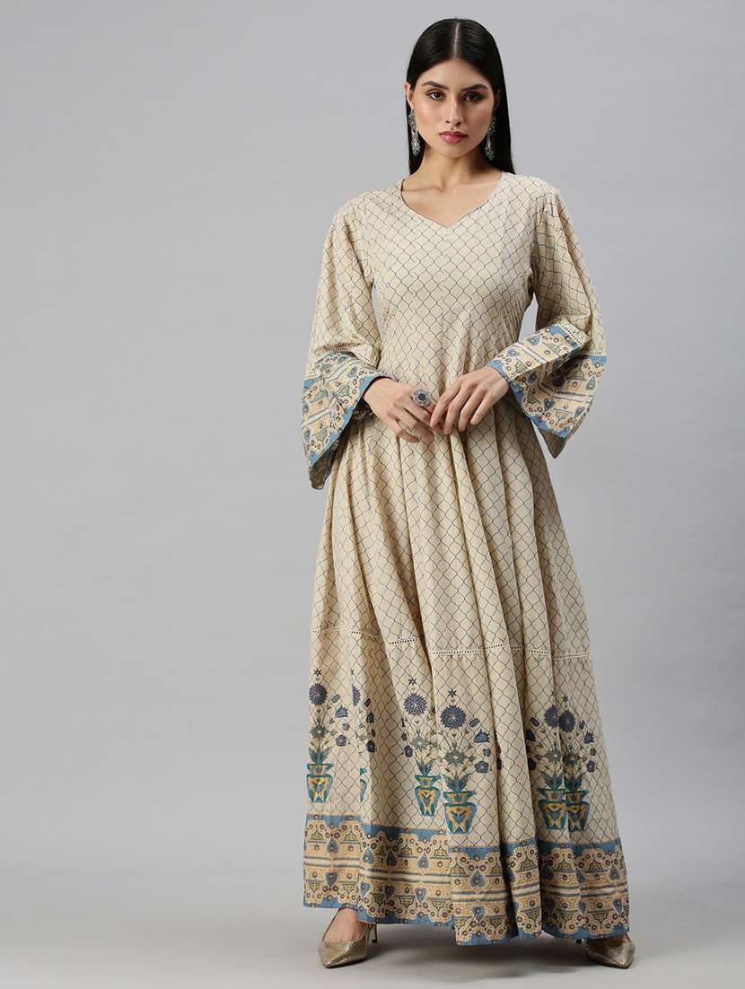 women's anarkali kurta - 18249217 -  Zoom Image - 0