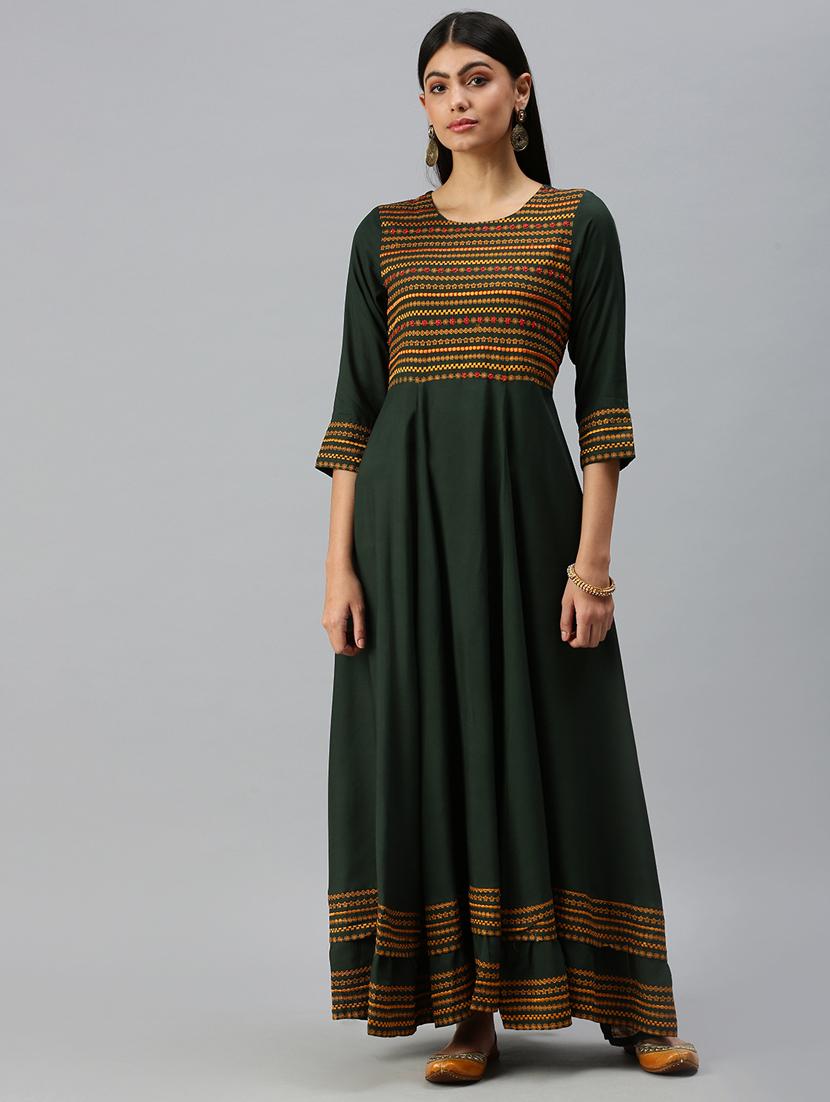 women's flared kurta - 18249230 -  Zoom Image - 0