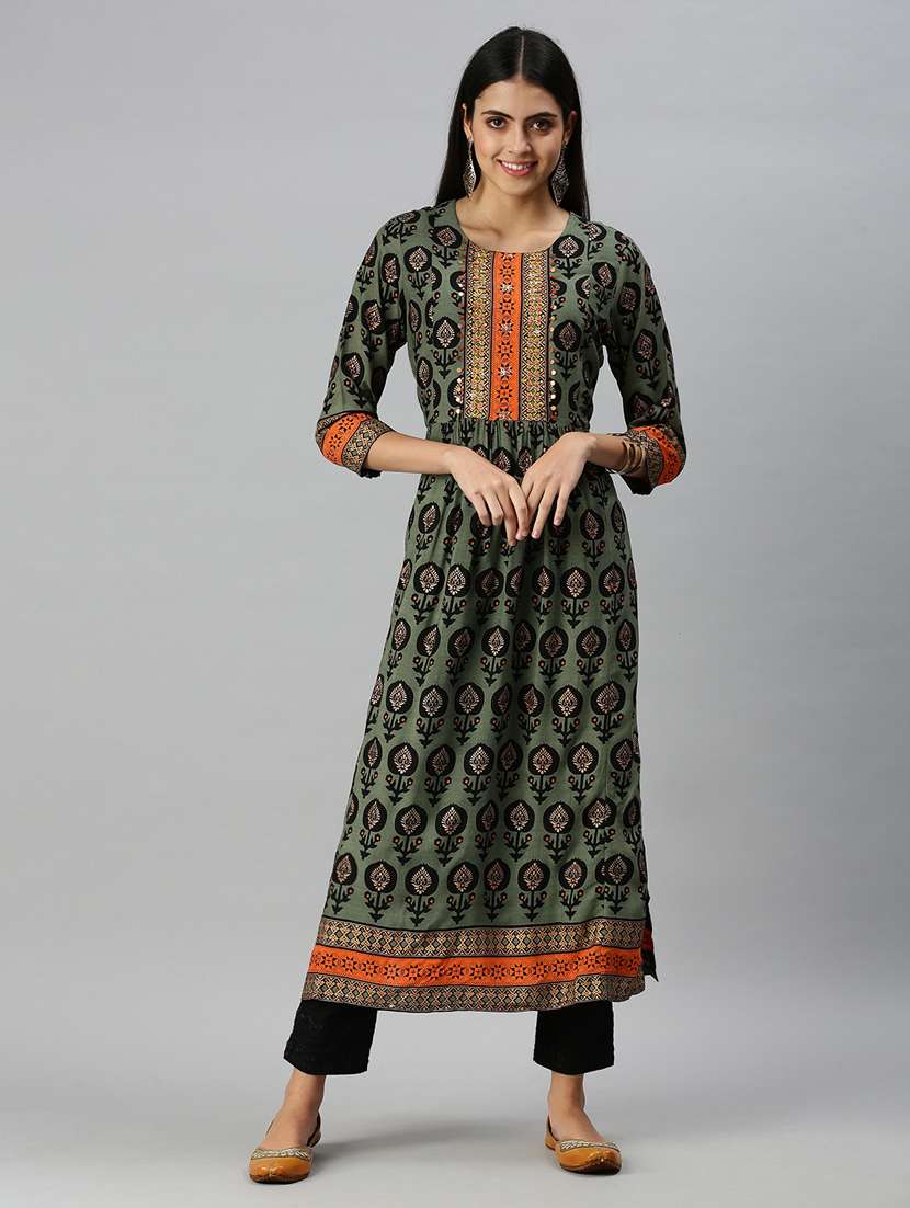 women's straight kurta