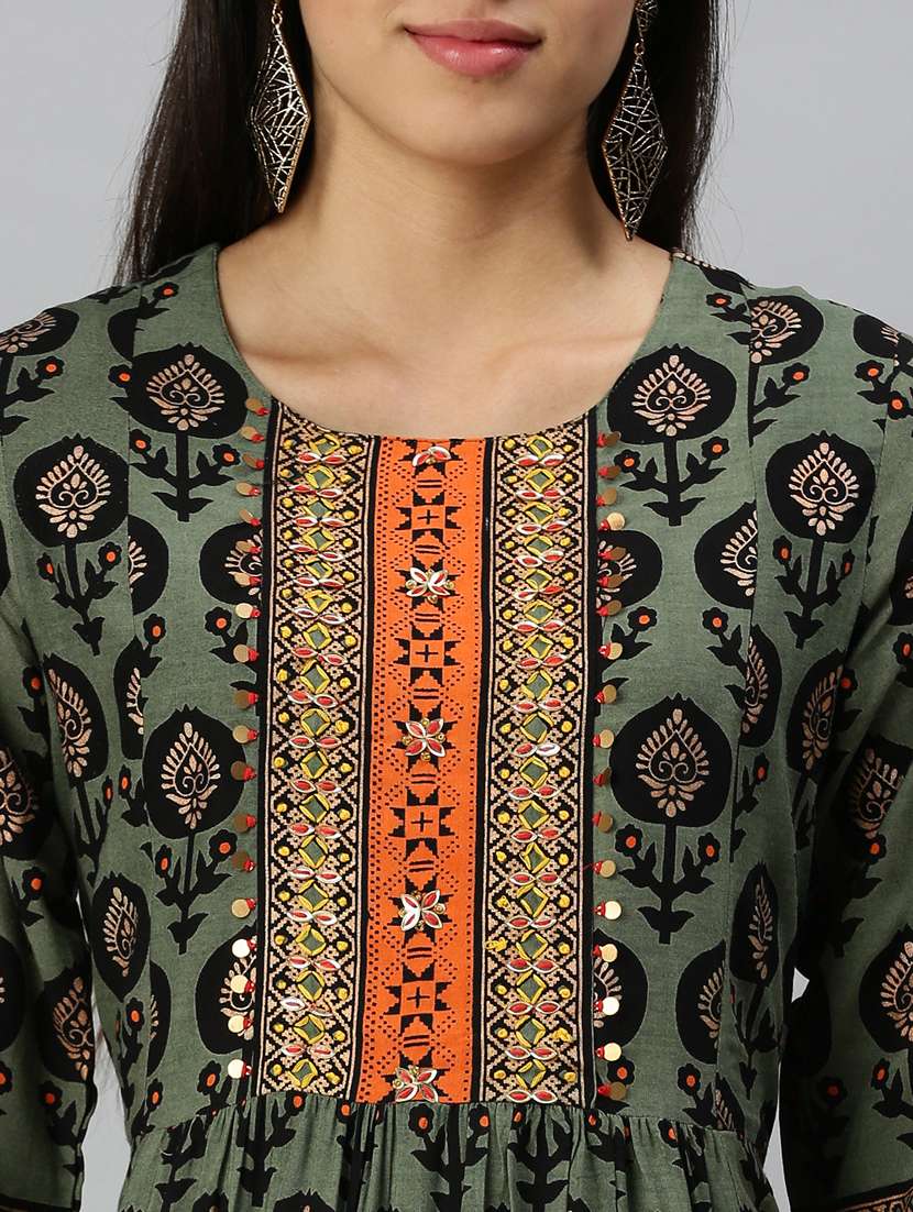 women's straight kurta - 18249237 -  Standard Image - 3