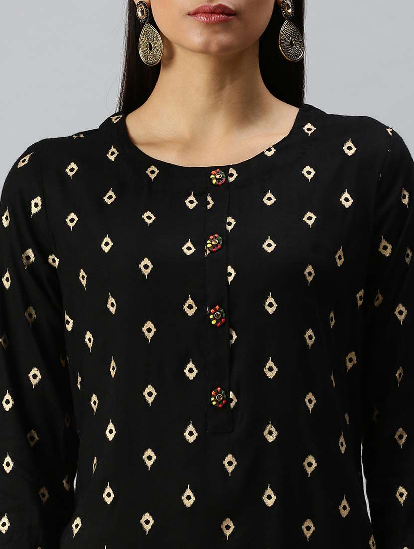 women's straight kurta - 18249238 -  Standard Image - 3