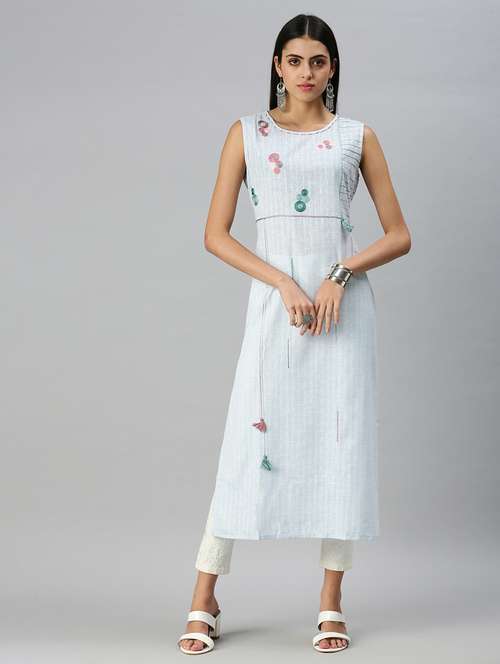 women's straight kurta - 18249247 -  Standard Image - 0