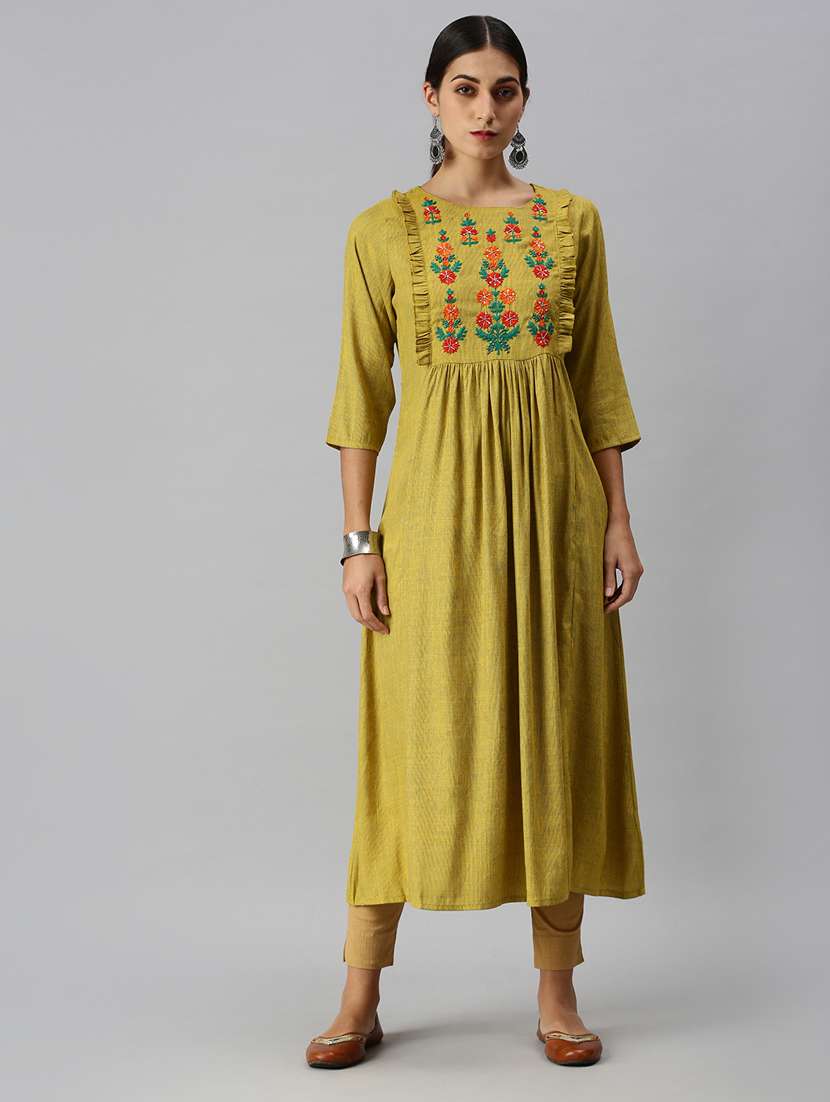 women's a-line kurta - 18249279 - Zoom Image - 0