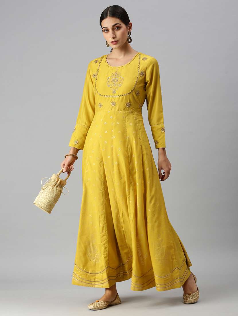 women's flared kurta