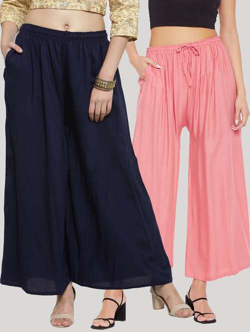 set of 2 combo palazzo - 18249391 -  Standard Image - 0