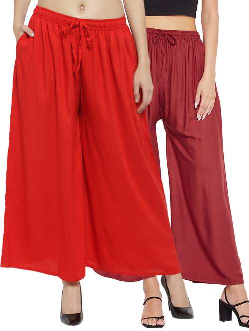 set of 2 combo palazzo - 18249399 -  Standard Image - 0