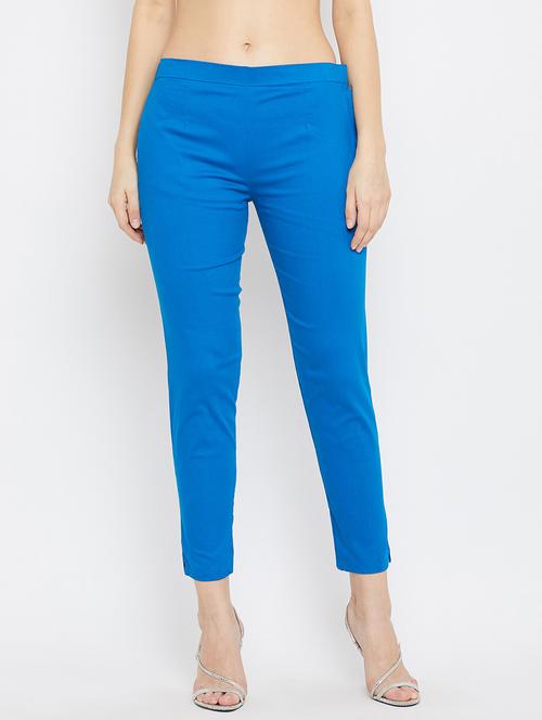 solid flat front trouser - 18249505 - Standard Image - 0