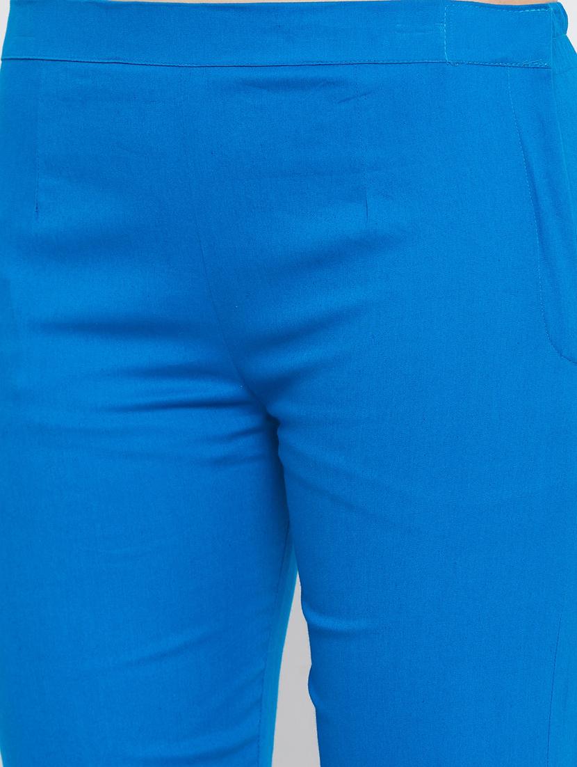 solid flat front trouser - 18249505 - Standard Image - 3