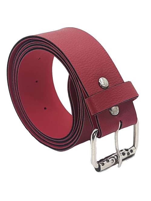 red leatherette (pu belt - 18249623 -  Standard Image - 0