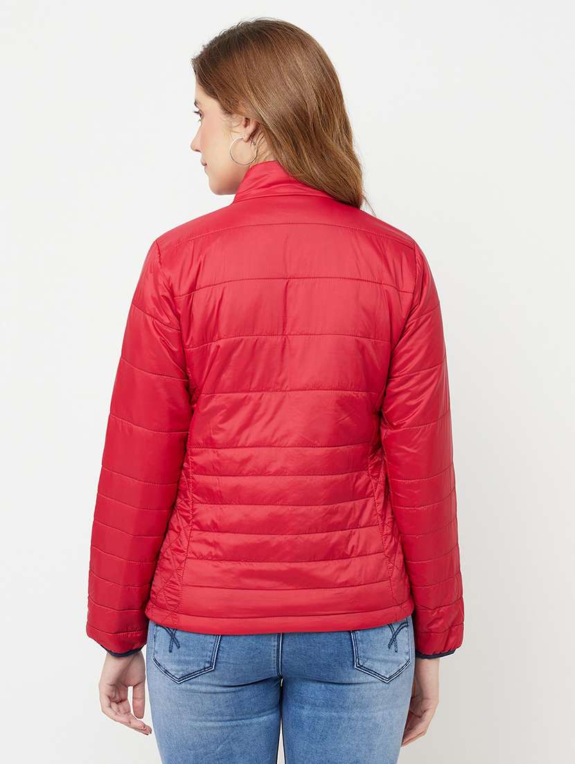 mandarin neck reversible jacket - 18249956 - Standard Image - 5