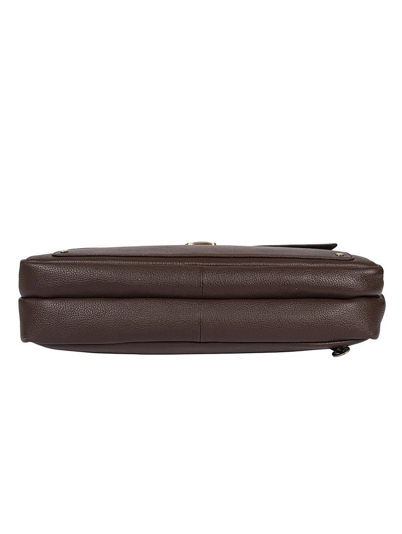maroon leather laptop bag - 18250089 - Standard Image - 3