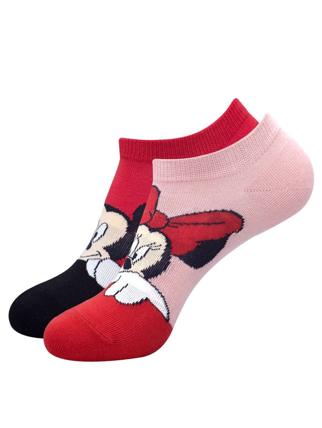 women pack of 2 printed ankle length socks - 18250920 - Zoom Image - 0