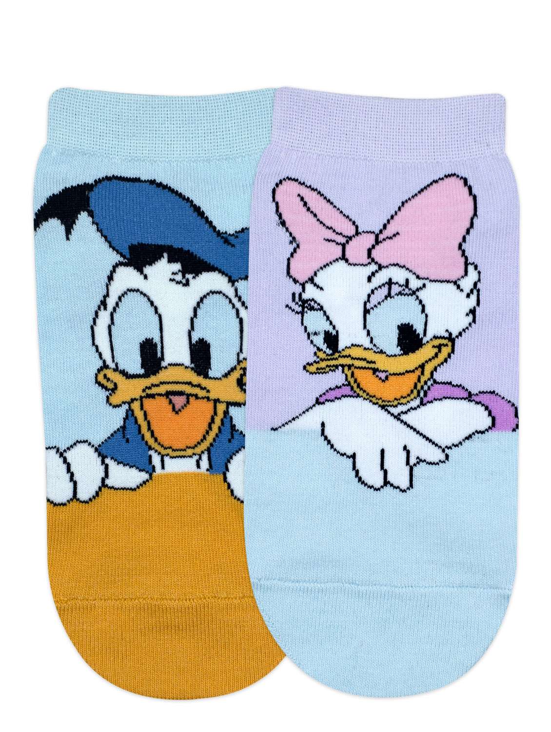 women pack of 2 printed ankle length socks - 18250921 - Standard Image - 3