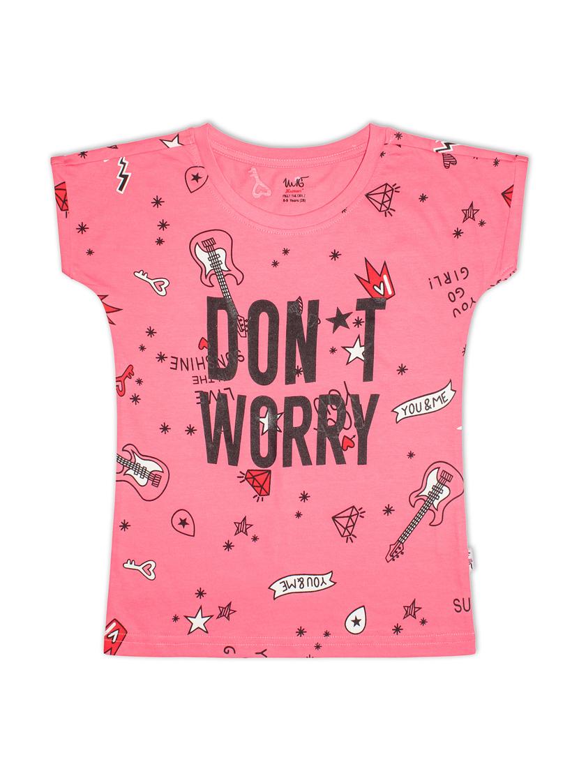 round neck printed regular tee - 18250949 - Zoom Image - 0