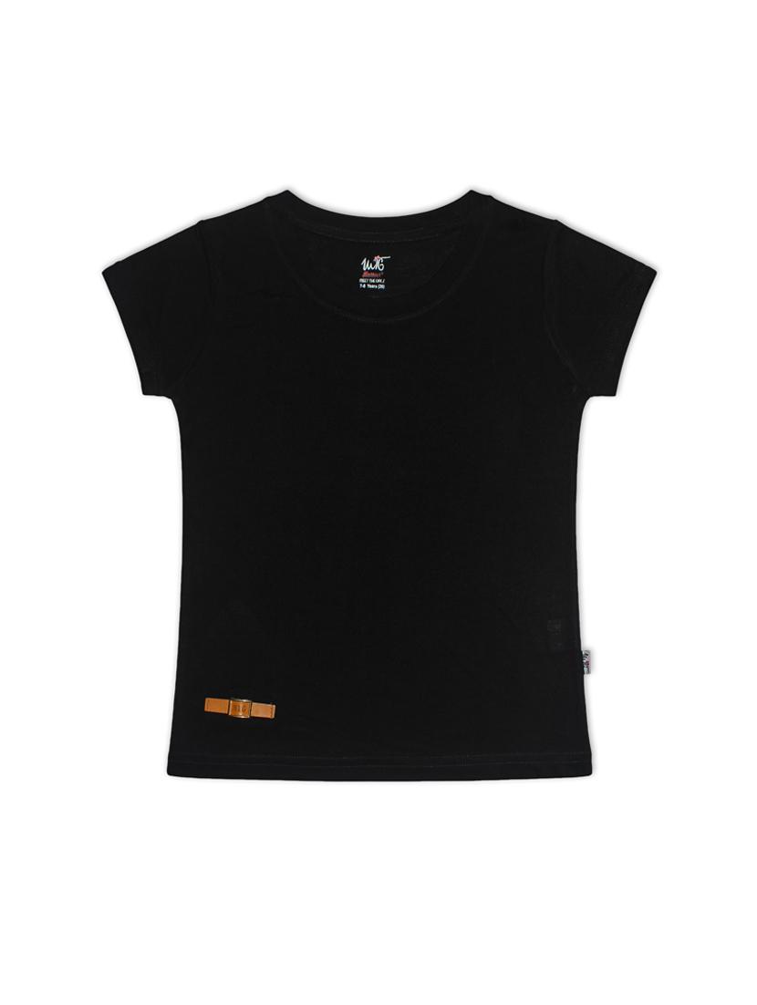 round neck solid regular tee - 18253333 -  Zoom Image - 0