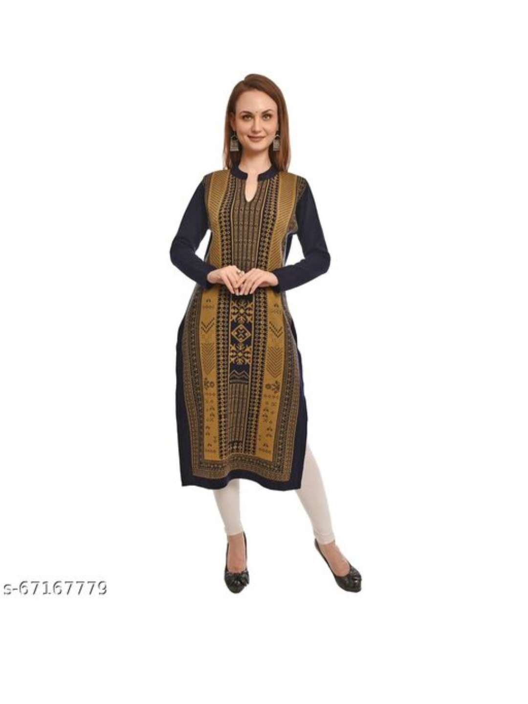 limeroad winter kurtis