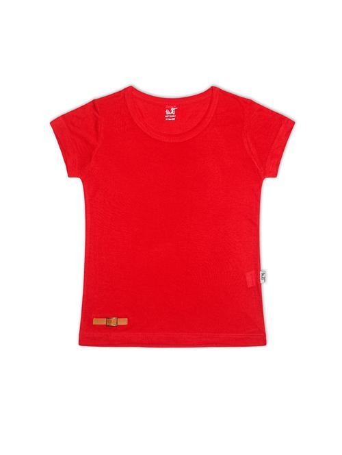 round neck solid regular tee - 18253653 -  Standard Image - 0