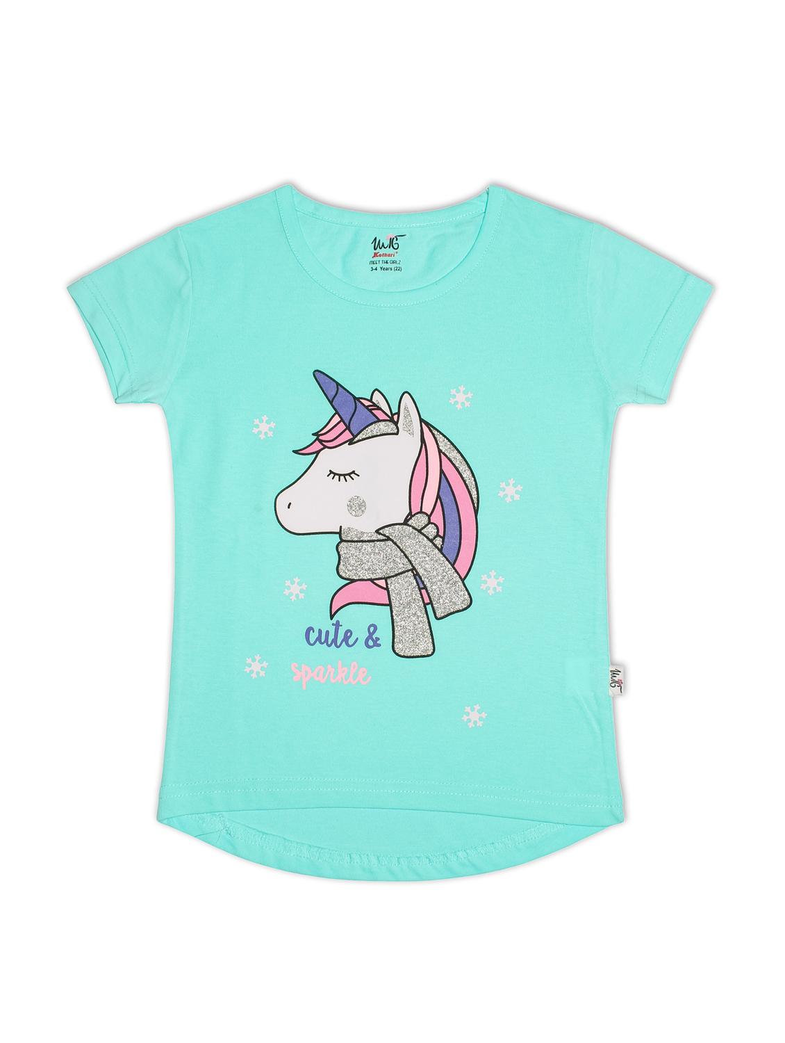 round neck printed tee - 18253682 - Zoom Image - 0