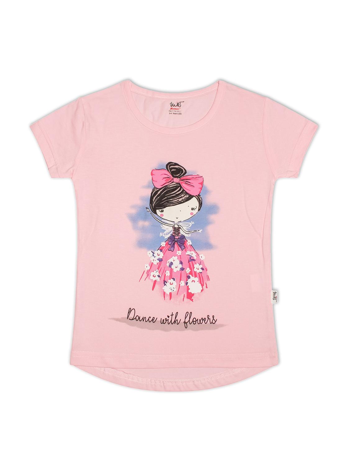 round neck printed tee - 18253742 - Zoom Image - 0