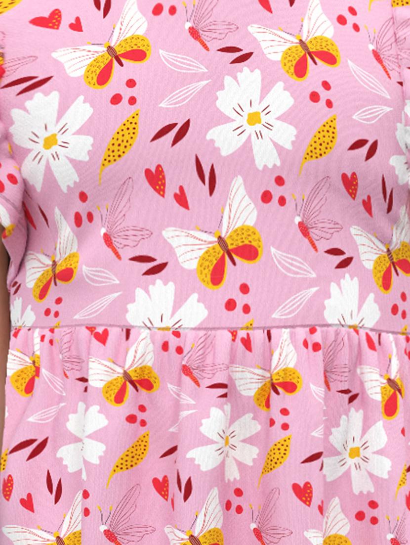 floral printed frock - 18259033 - Standard Image - 5