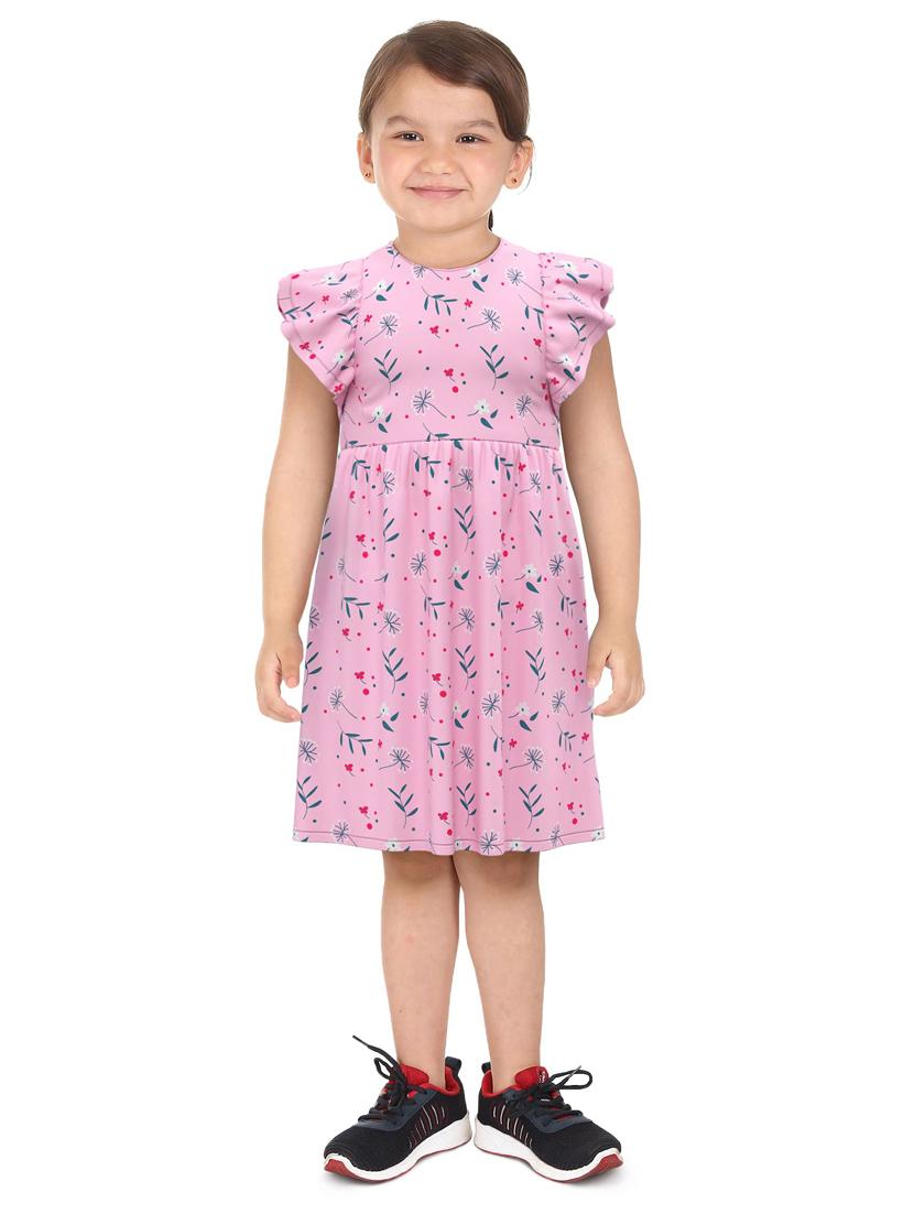 pink floral frock - 18259037 - Standard Image - 3