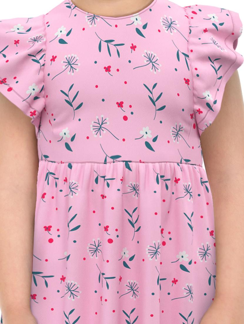 pink floral frock - 18259037 - Standard Image - 5