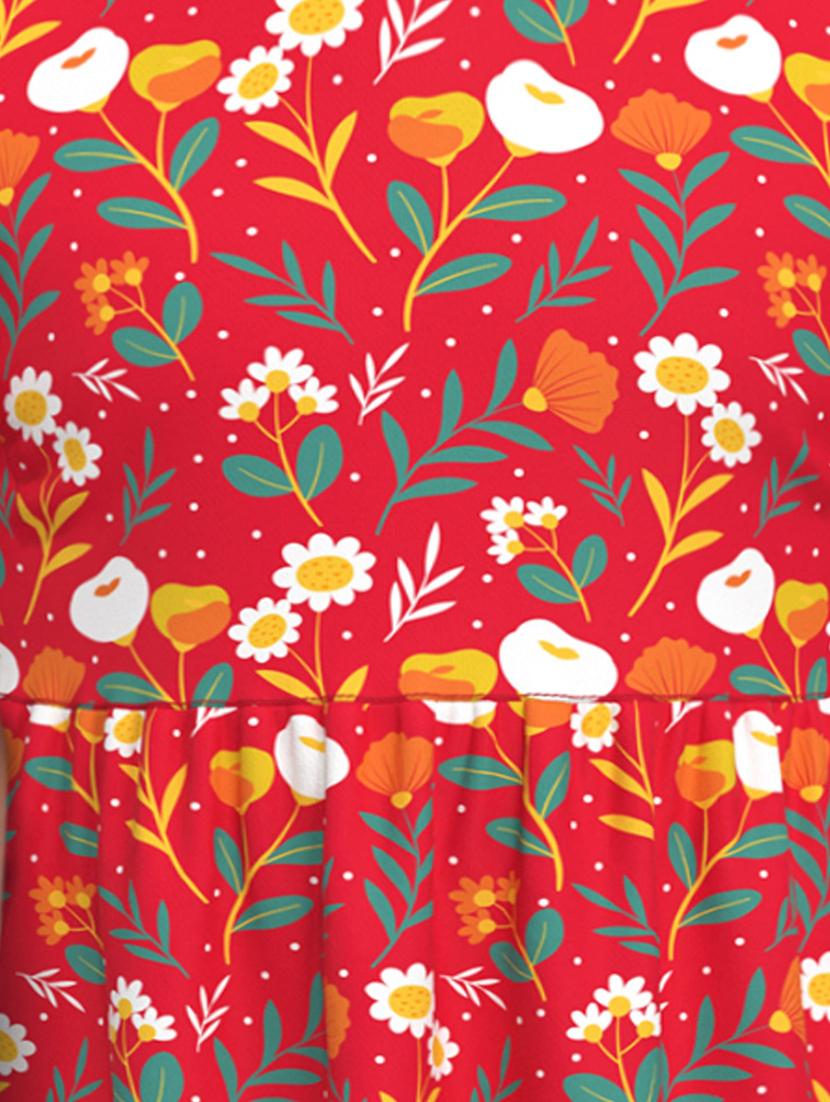 floral printed frock - 18259049 - Standard Image - 5