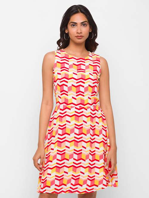 women's  geometric dress - 18259469 -  Standard Image - 0