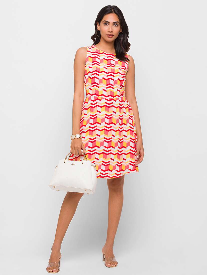 women's  geometric dress - 18259469 -  Standard Image - 3