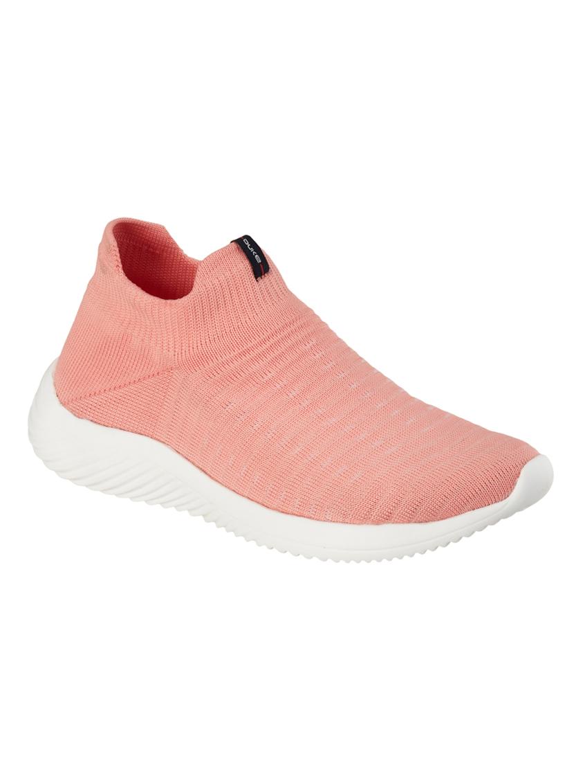 pink fabric slip on sports shoes - 18259563 -  Zoom Image - 0
