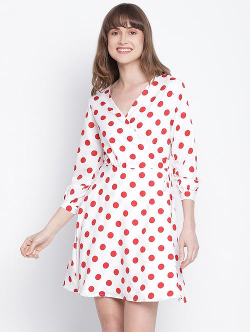 women's  polka dots dress - 18259599 -  Standard Image - 0