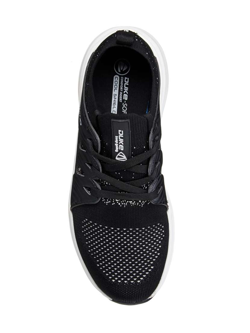 black fabric sport shoes - 18259629 -  Standard Image - 3