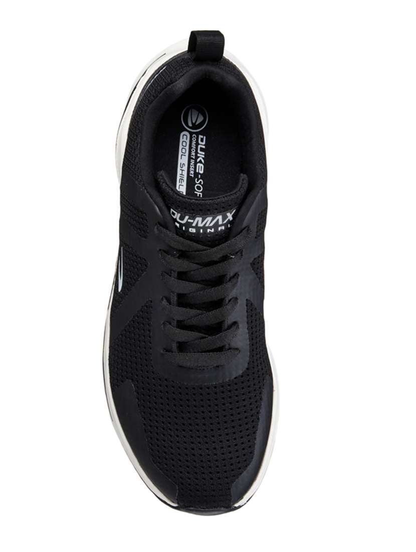 black mesh sport shoes - 18259635 -  Standard Image - 3