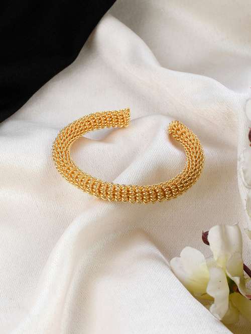 gold plated hyperion spring bracelet - 18259794 - Standard Image - 0