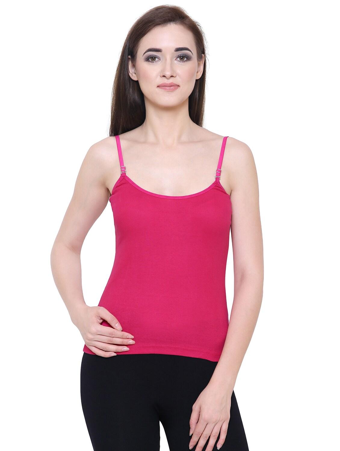 pink solid camisole - 18260866 - Zoom Image - 0