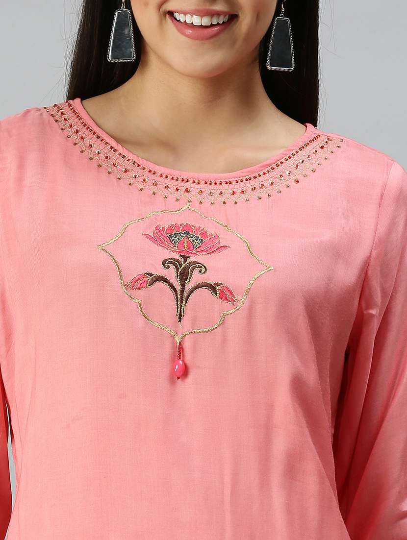 women embroidered kurta pant set with dupata - 18260960 -  Standard Image - 5