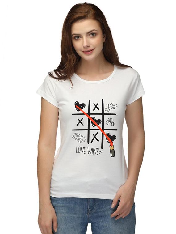 round neck graphic  tee - 18261039 -  Zoom Image - 0
