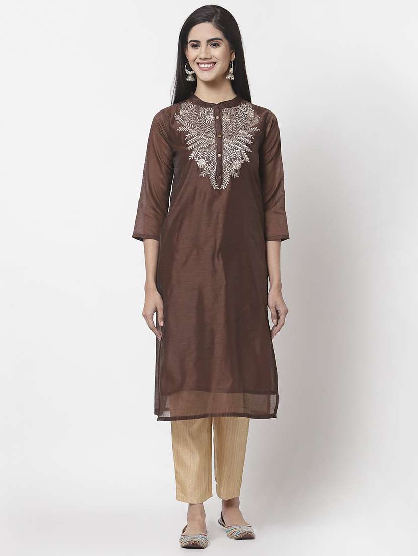 women's straight kurta