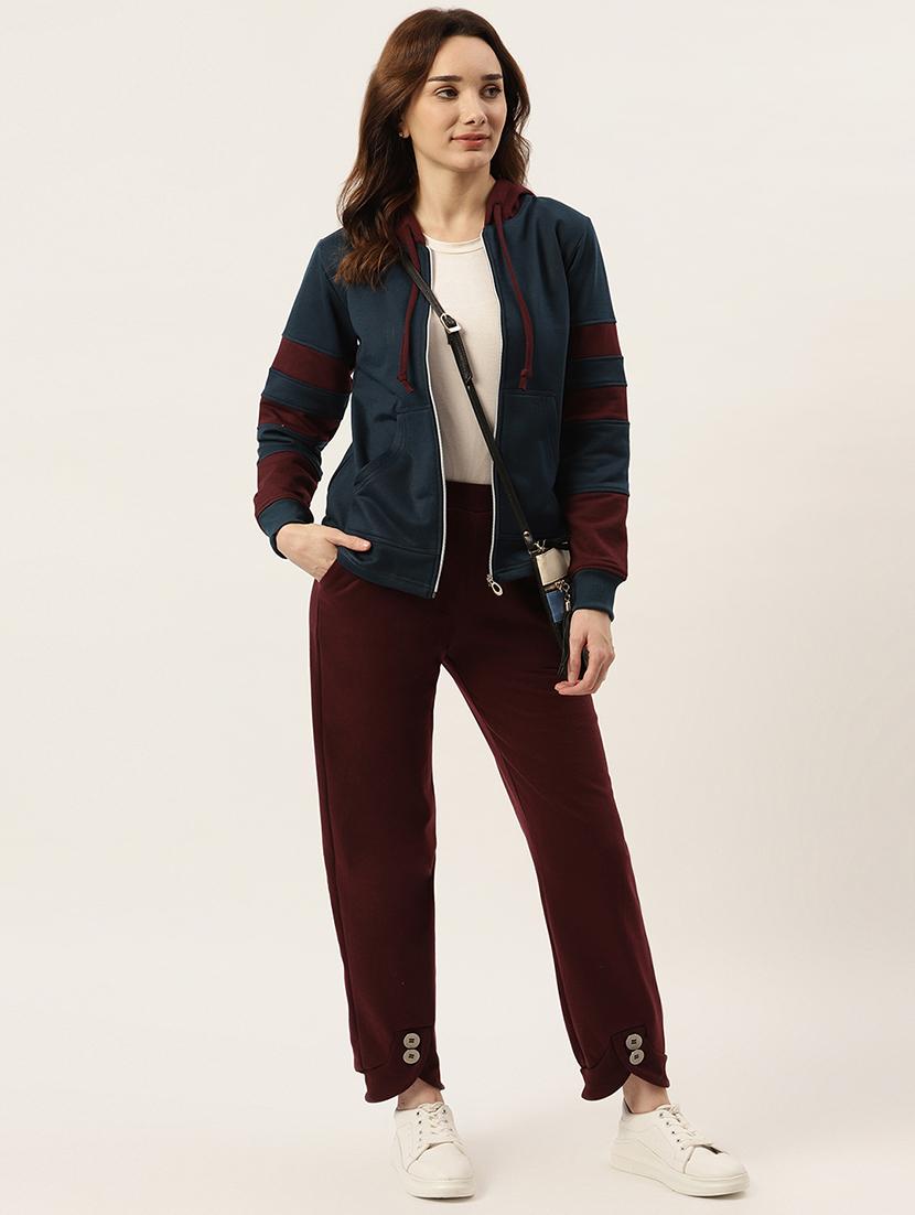 mid rise flat front trousers trouser - 18261801 - Standard Image - 3