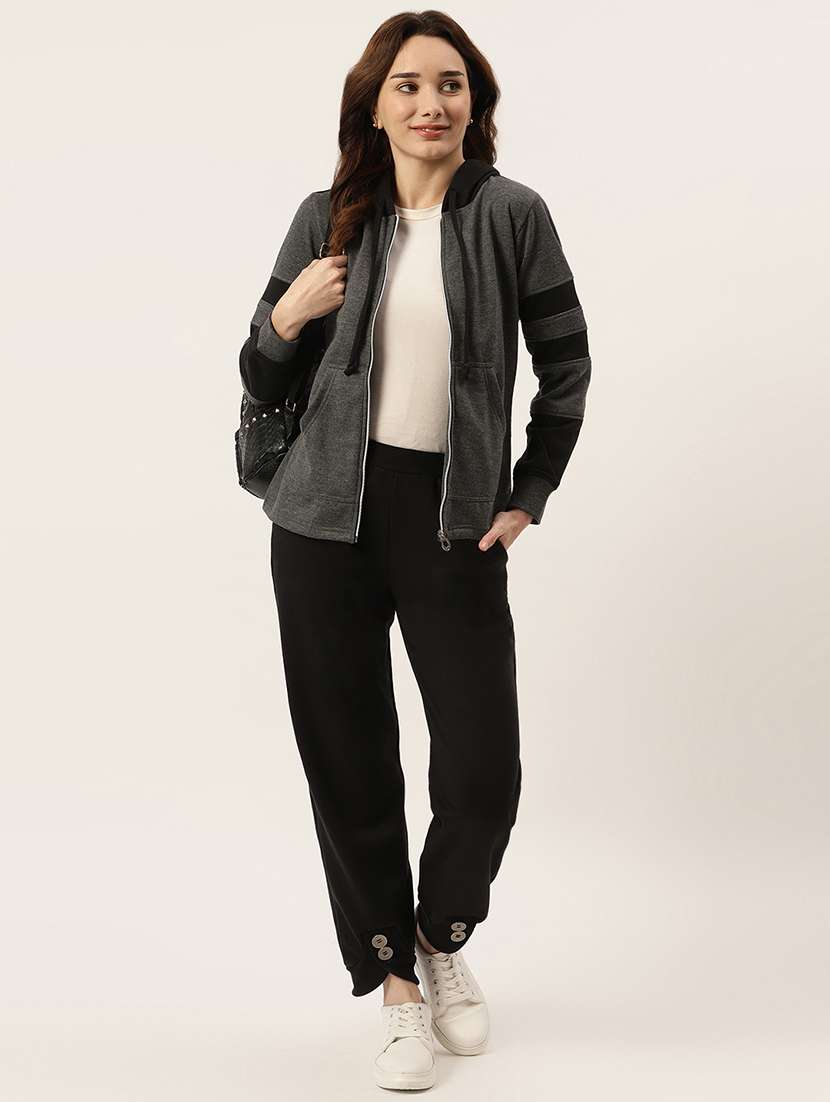 mid rise flat front trousers trouser - 18261807 - Standard Image - 3