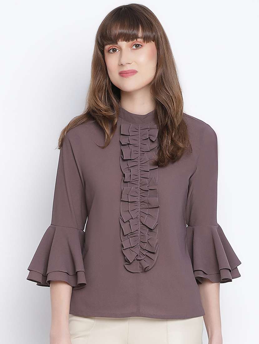 Women's Straight Round Neck Top