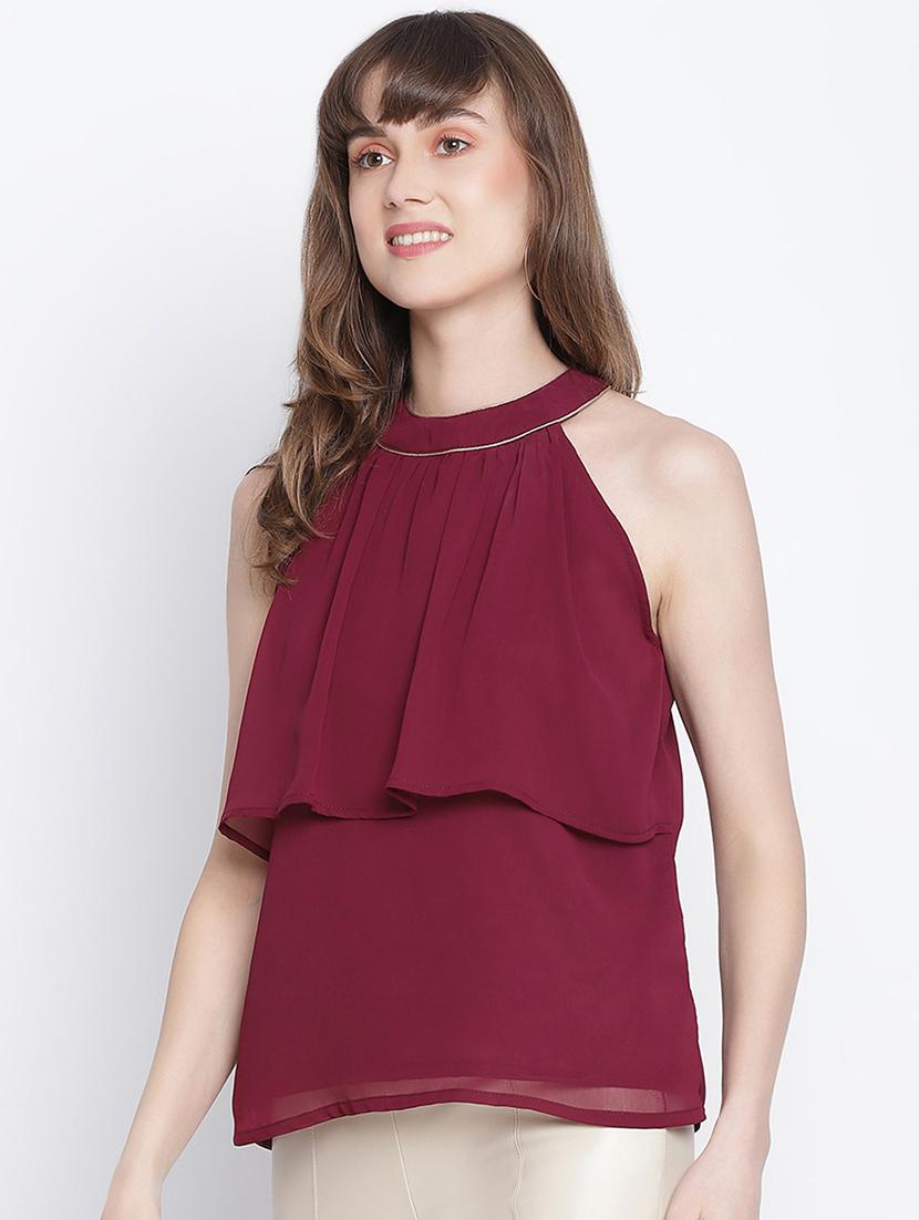 women's layered halter neck top - 18262079 -  Zoom Image - 0