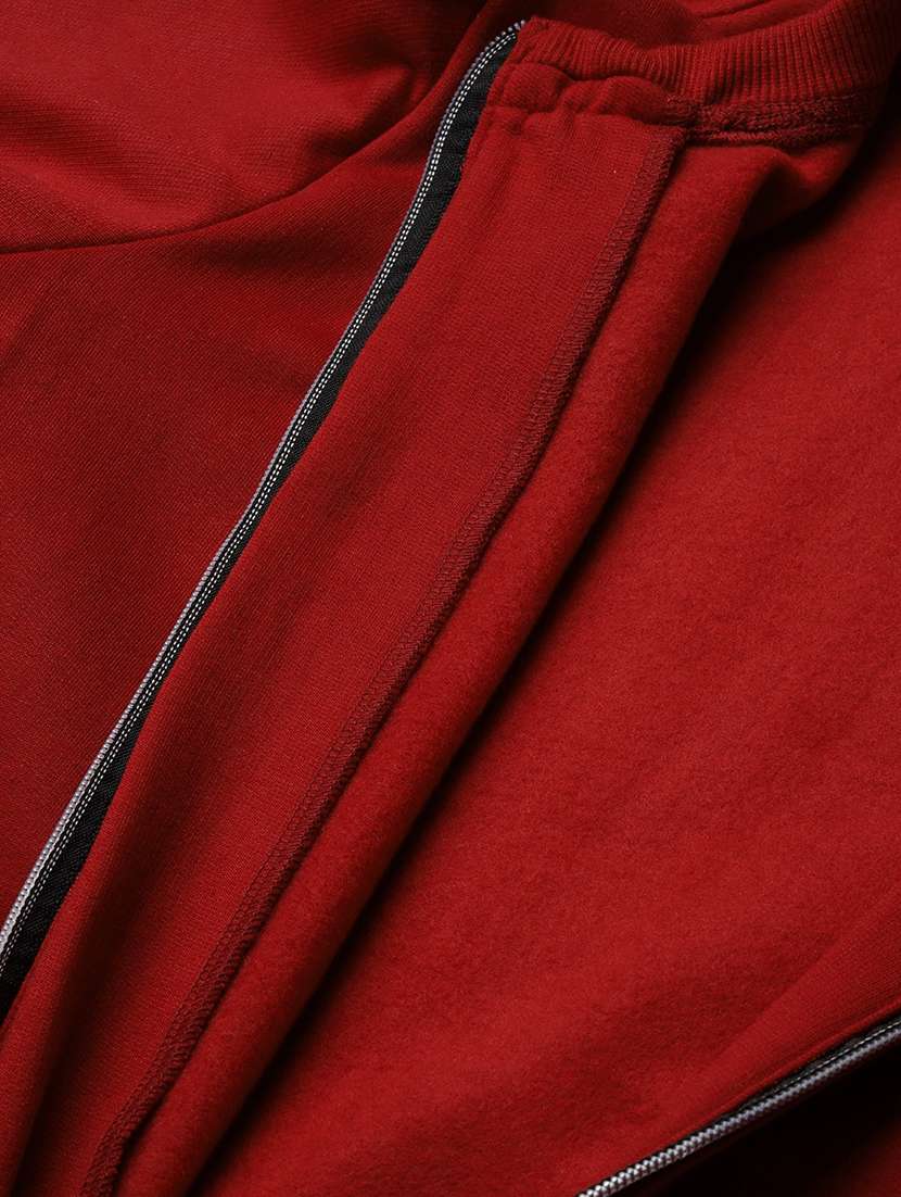 round neck solid regular jacket - 18263176 -  Standard Image - 5