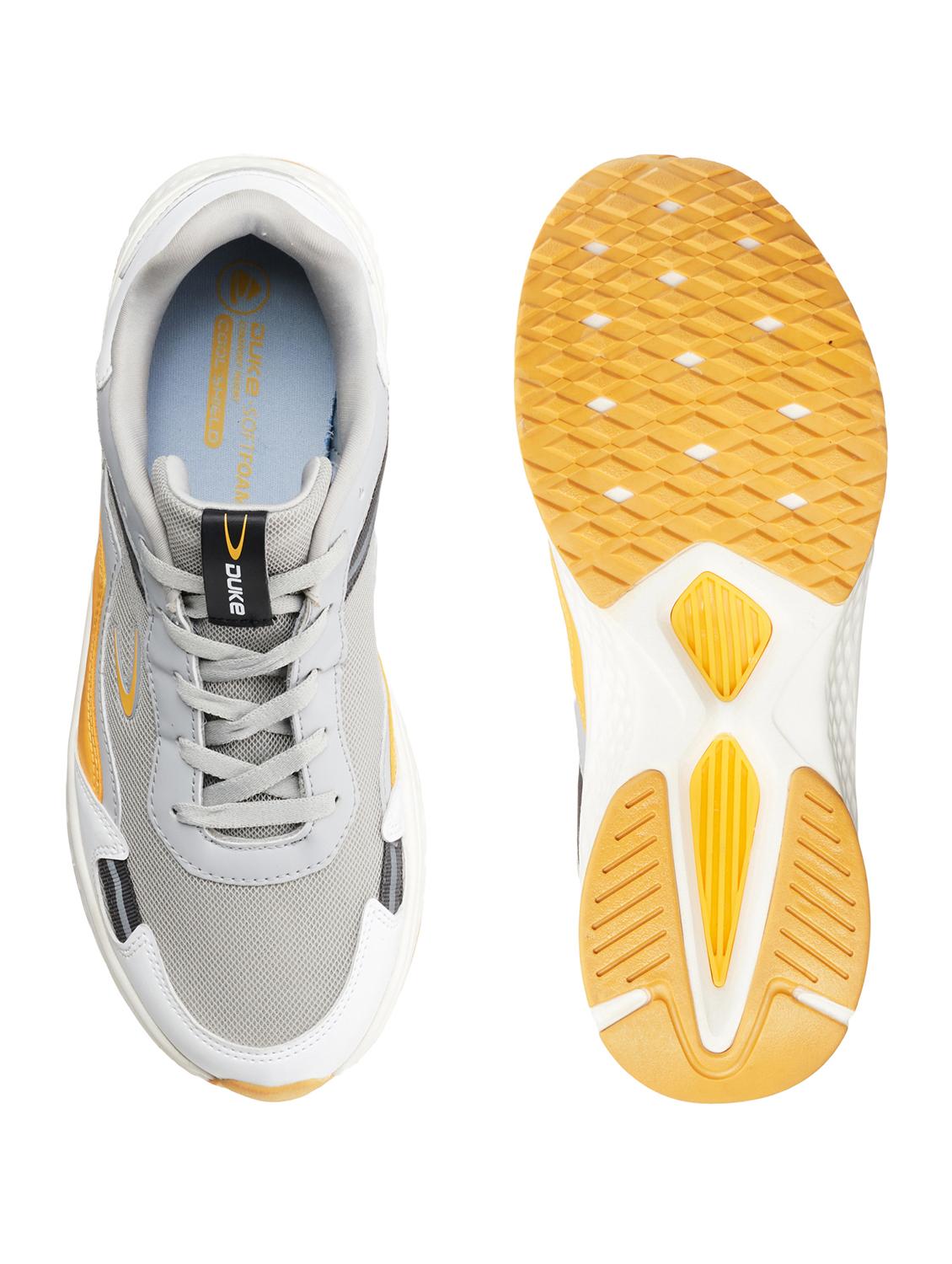 grey lace up sport shoe - 18263597 - Standard Image - 3