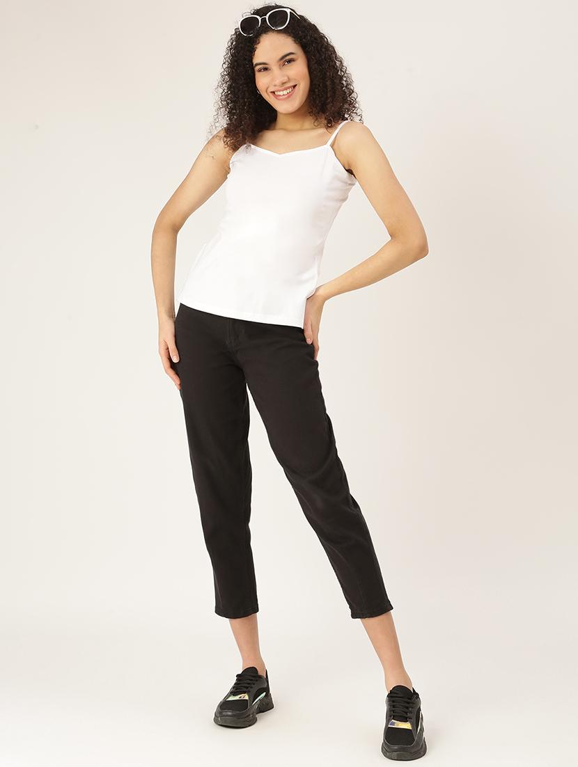 cami neck solid top - 18266458 - Standard Image - 3