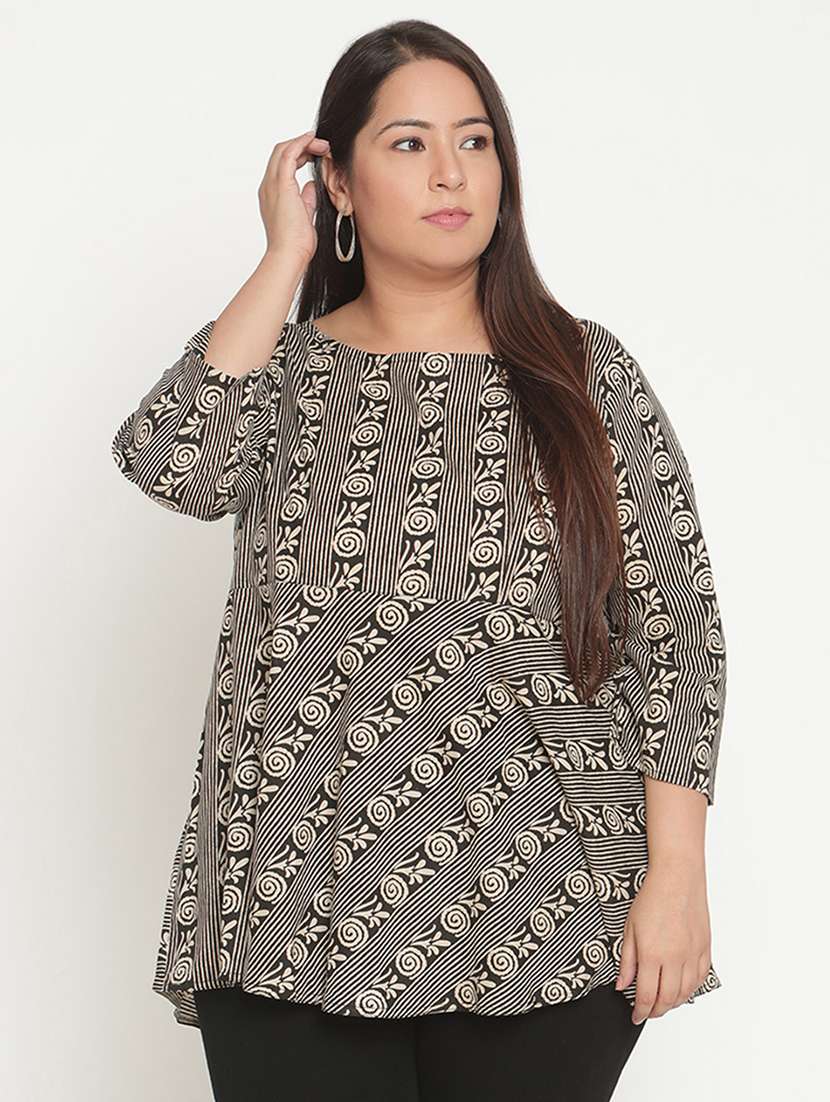 Women's Straight Round Neck Top